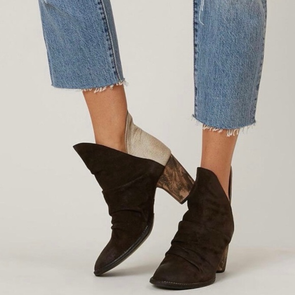 Free People Parisian Nights heeled bootie